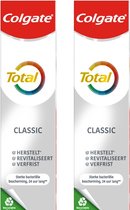 Colgate Total - Original - tandpasta - 2 x 75 ml
