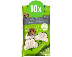 Vitakraft hamsterbed nestmateriaal - 10 verpakkingen