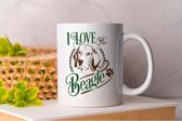 Mok I Love my Beagle - pets - honden - liefde - cute - love - dogs - dogs - dog mom - dog dad- cadeau - huisdieren