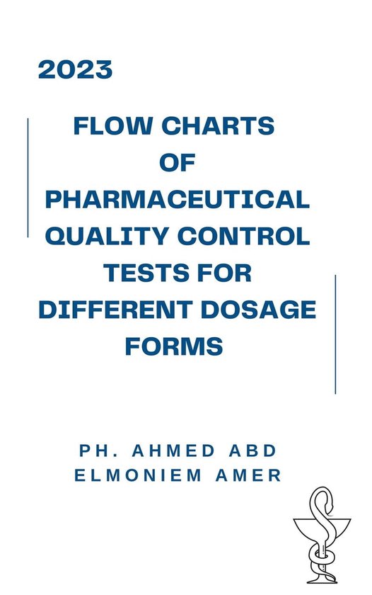 Flow charts of pharmaceutical quality control tests for different