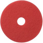 vloerpad rood 13 inch 33cm. - profi pad - per stuk