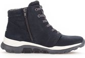 Gabor rollingsoft sensitive 36.824.46 - dames rollende wandelsneaker - blauw - maat 40.5 (EU) 7 (UK)