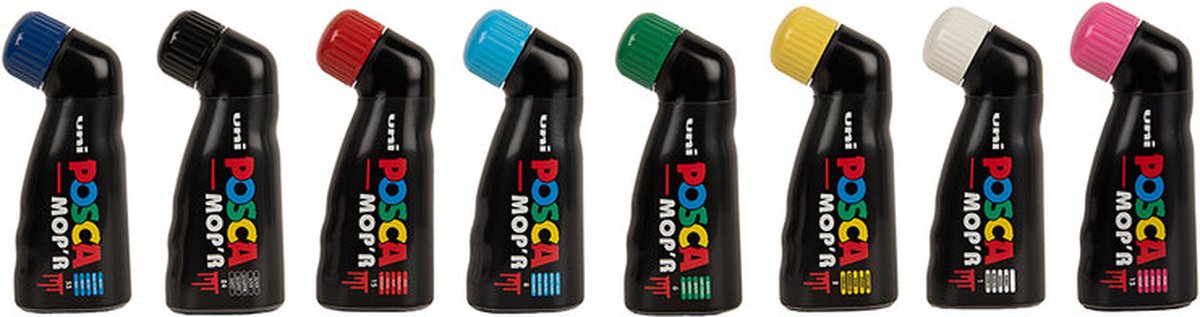 SET MARCADOR POSCA PCM-22 MOP'R 8 COLORE