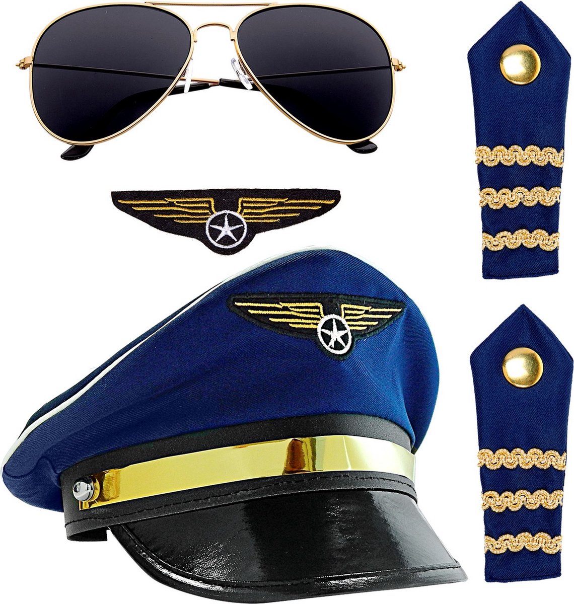 Piloten set voor volwassenen compleet