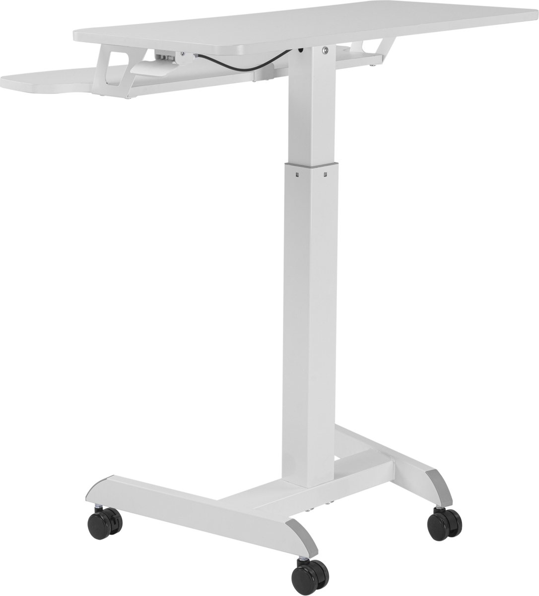Bureau zit sta laptoptafel - verrijdbaar - hoogte verstelbaar thumbnail 5