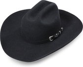 Western hoed Houston Stars&Stripes Black maat 54