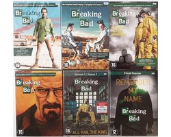 Breaking Bad Seizoen 1 t/m 6 Compleet TV Serie 6 Boxen! (NL Ondertiteld.)