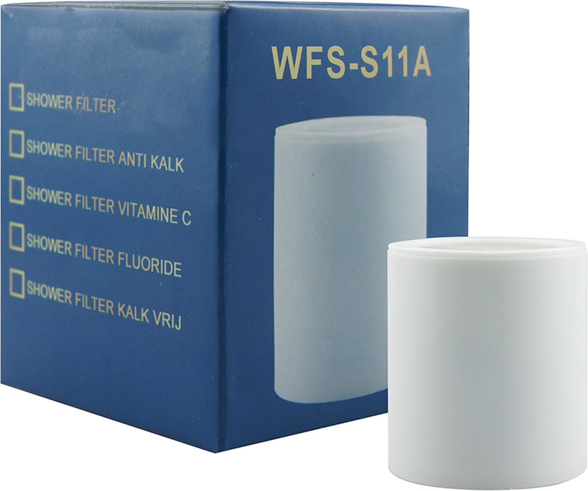 Wisselfilter Douche Filter WFS-S11A en WFS-S12B / Eigen Samenstelling
