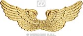 WIDMANN - Goudkleurige engelen vleugels voor volwassenen - Accessoires > Vleugels