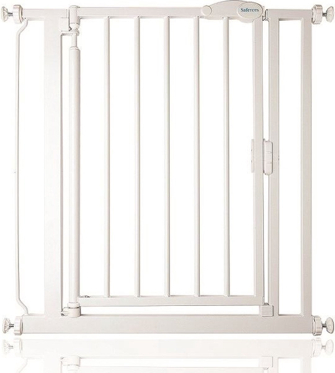 Safetots Self Closing Klemhek, Traphekje, 61cm - 66,5cm, Wit