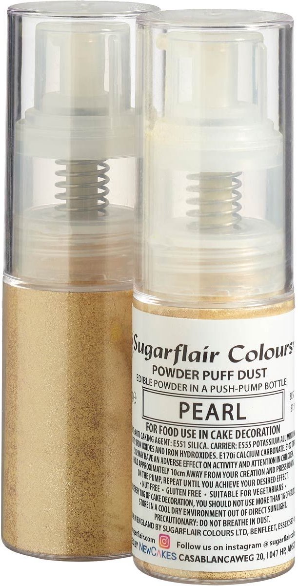 Sugarflair Poudre Brillance Comestible Glitter Or 4g