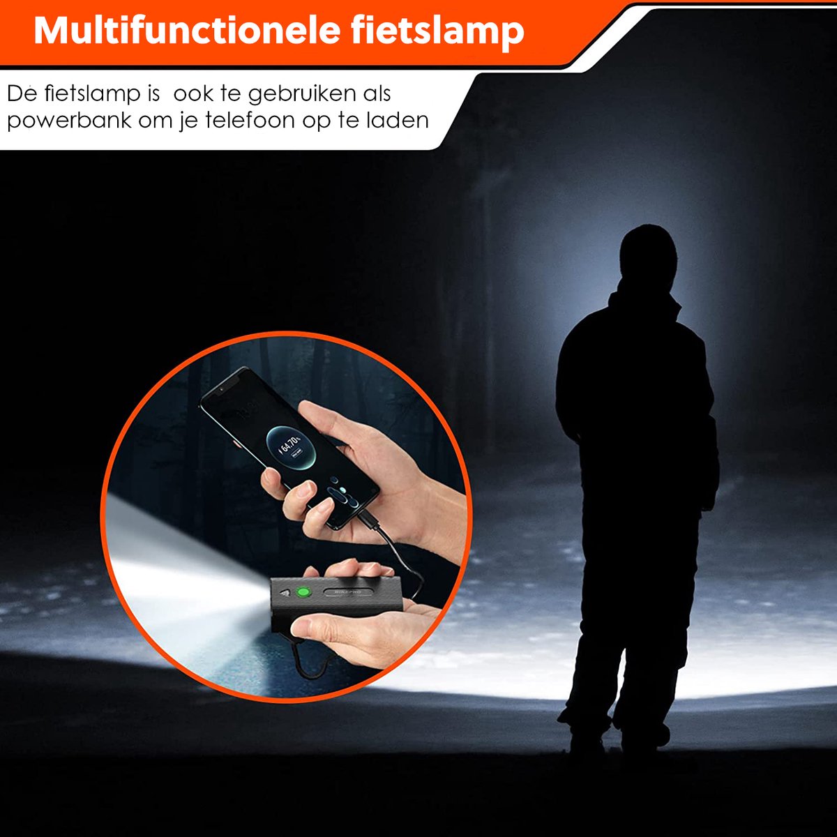 BikePro LED Fietsverlichting Set - 600 Lumen thumbnail 5