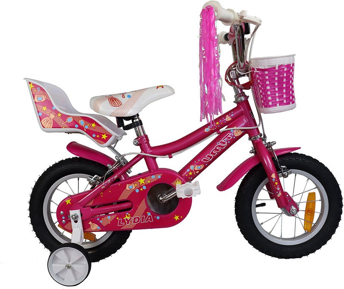 Umit Lydia 12´´ Fiets Roze Jongen