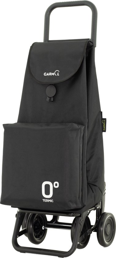 Foto: Garmol boodschappentrolley g5 termico travel 4 wielen zwart