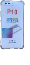 Hoesje Geschikt voor Huawei P10 Anti Shock silicone back cover/Transparant hoesje