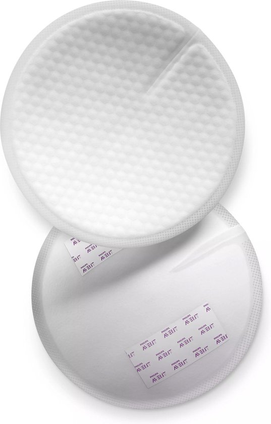 Zoogcompres - Philips Avent - Wegwerp Borstkompressen - 24 stuks - SCF254/24