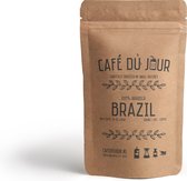 Café du Jour 100% arabica Brésil 250 grammes de grains de café fraîchement torréfiés