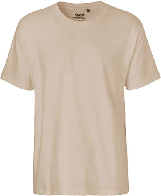 Fairtrade Men's Classic T-Shirt met korte mouwen Sand - XXL