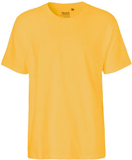 Fairtrade Men's Classic T-Shirt met korte mouwen Yellow - XL