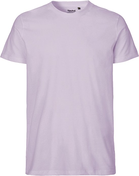 Fairtrade Men´s Fit T-Shirt met ronde hals Dusty Purple - 3XL