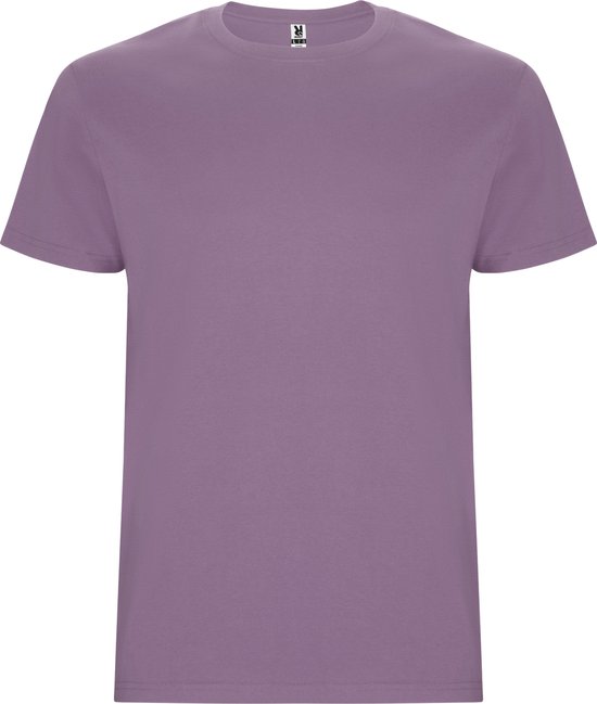 T-shirt unisex met korte mouwen 'Stafford' Lavender - 5/6 jaar
