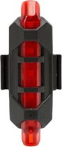 Waledano® Fiets Lamp - Fietsverlichting Set - Mountainbike Voor en Achter - Waterdicht - Oplaadbare USB Led Fietslamp - Rood