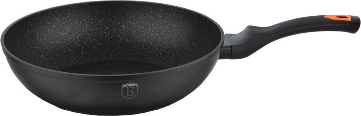 Top Choice - Wokpan - 28 cm - Full induction - Graniet diamond line