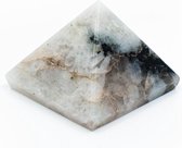 Piramide Edelsteen Regenboog Maansteen (25 mm)