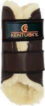 Kentucky Allround beschermer Leder Achterbeen - maat Full - brown