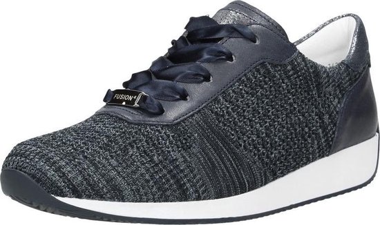 ARA Lissabon Lowcut sneakers voor dames, blauw 02, 40 EU