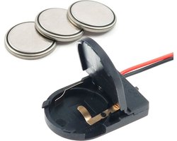 CR2032 Knoopcelbatterij Socket houder - CR2032 batery Socket Holder Case Cover Met Aan-uit Schakelaar