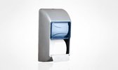 Satin plastic doubleroll toiletpaper dispenser by Marplast