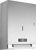 Wagner-EWAR WP1400 RVS automatische handdoek dispenser op netstroom voor opbouw