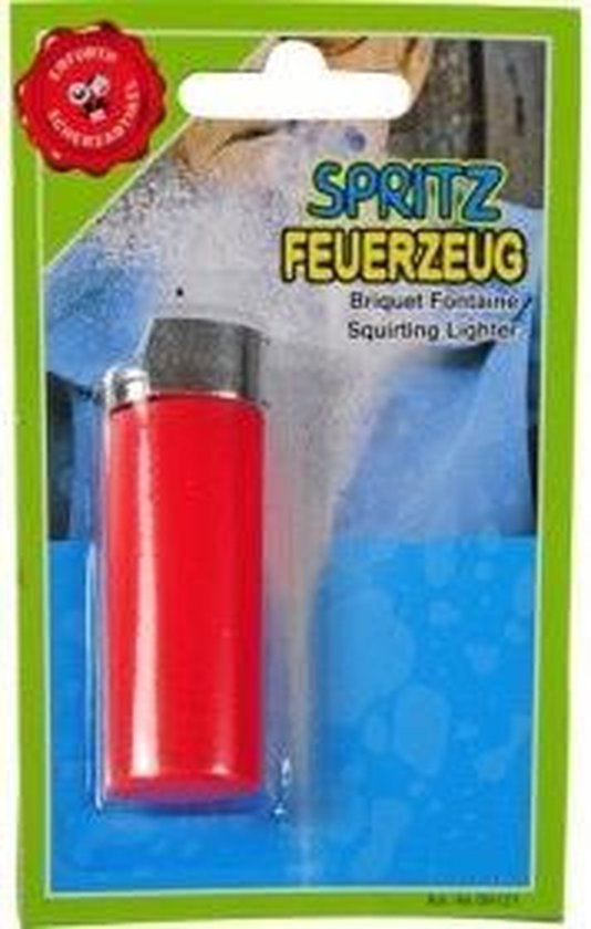Fopartikel - Aansteker waterspuit