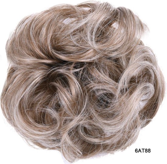 Jumada's - "Krulhaar Wrap Extensie Blond Bruin | Haarstukje | Hair Extensions Clip-In | Hair Clip-In Extensions | Hair Extensions Clip-In 6 AT88# Blond Bruin | Extensions Krul | Haar Wrap | Hair Extensions | Extensions | Haar Extensions | Flip"