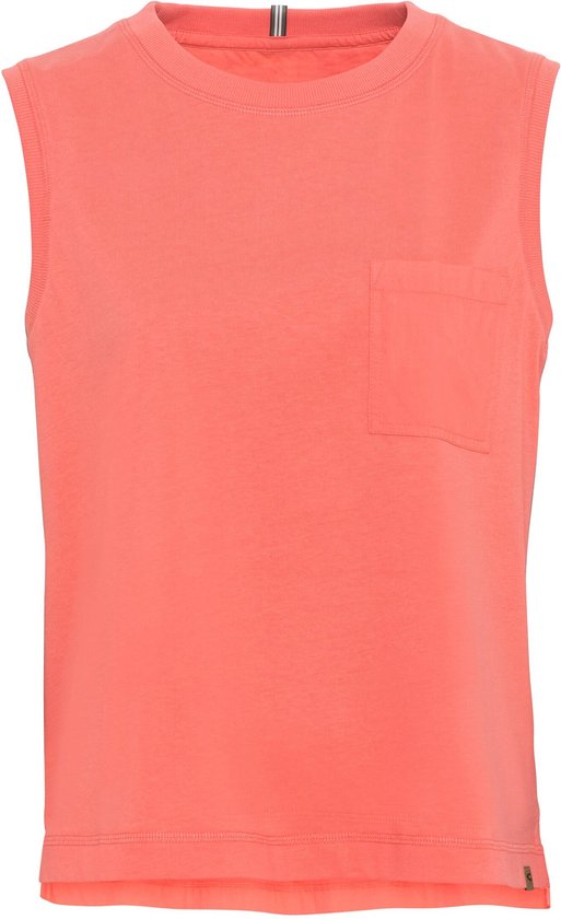 Zeagoo Dames tanktop zomer mouwloos T-shirt ronde hals blouse top licht casual bovenstuk basic top, grijsgroen, XXL