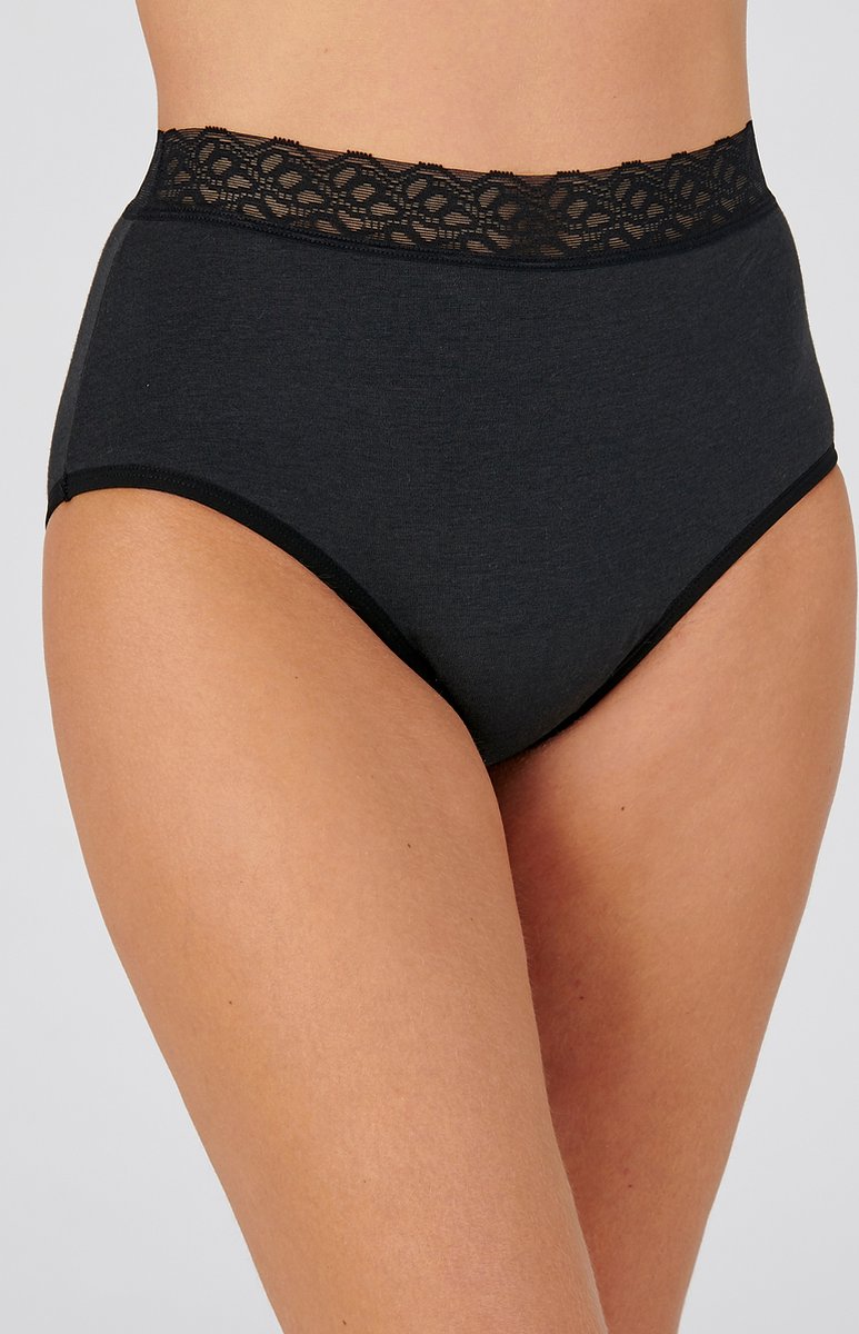 Damart - Absorberende midislip Confidence by Damart - Dames - Zwart - 56