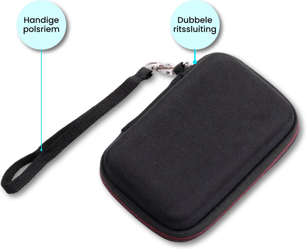 Somstyle Housse de transport rigide pour disque dur externe SSD