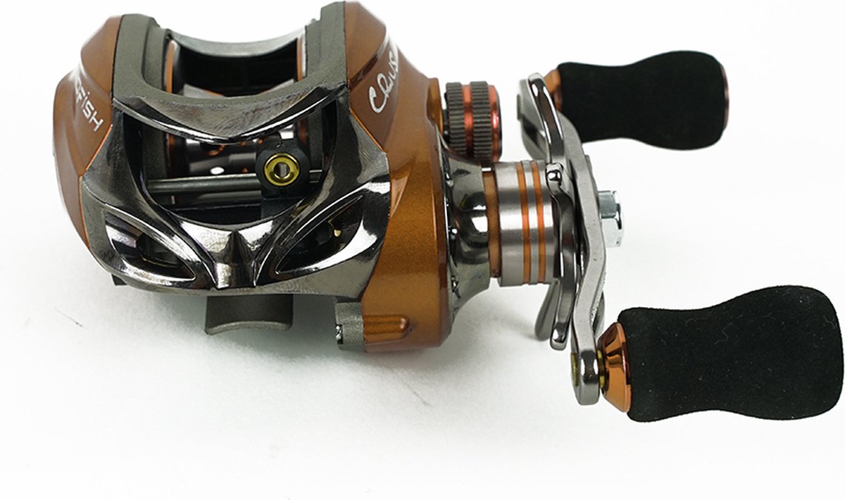 Profish Crius, Baitcast Reel LH, Ratio 7.0: 1, Farbe Grun