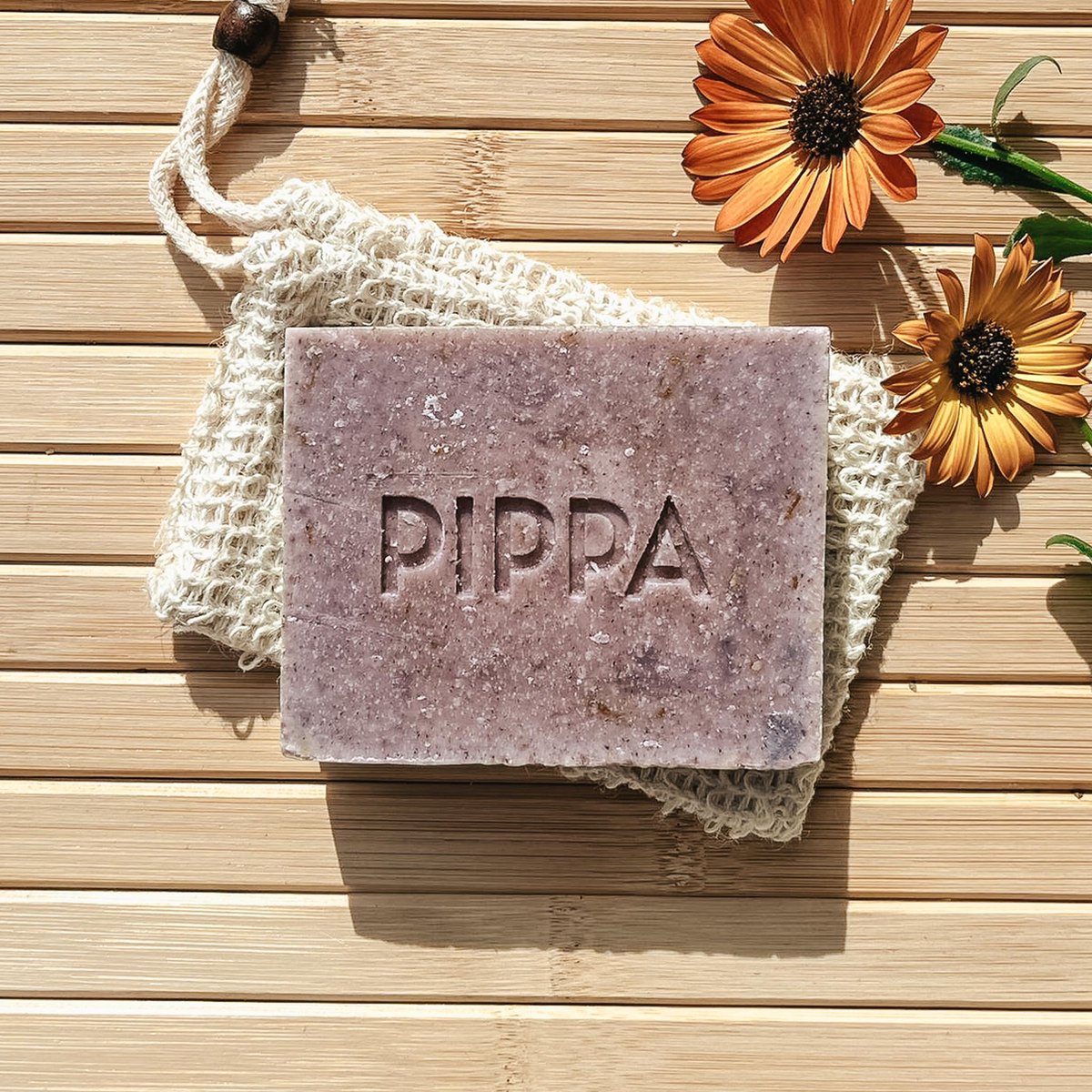 PIPPA Paardenshampoo Prickly Pear & Marigold 180G - Met Zeepzakje - Handgemaakt - 100% natuurlijk - PIPPA Equestrian Soap