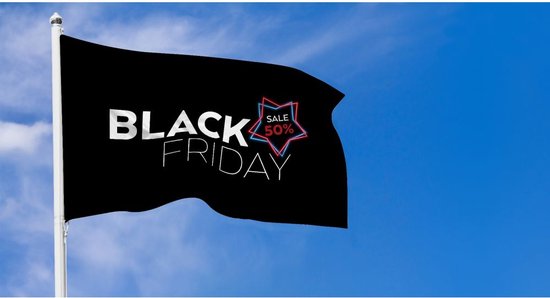 Black Friday Vlag -2 70x100cm