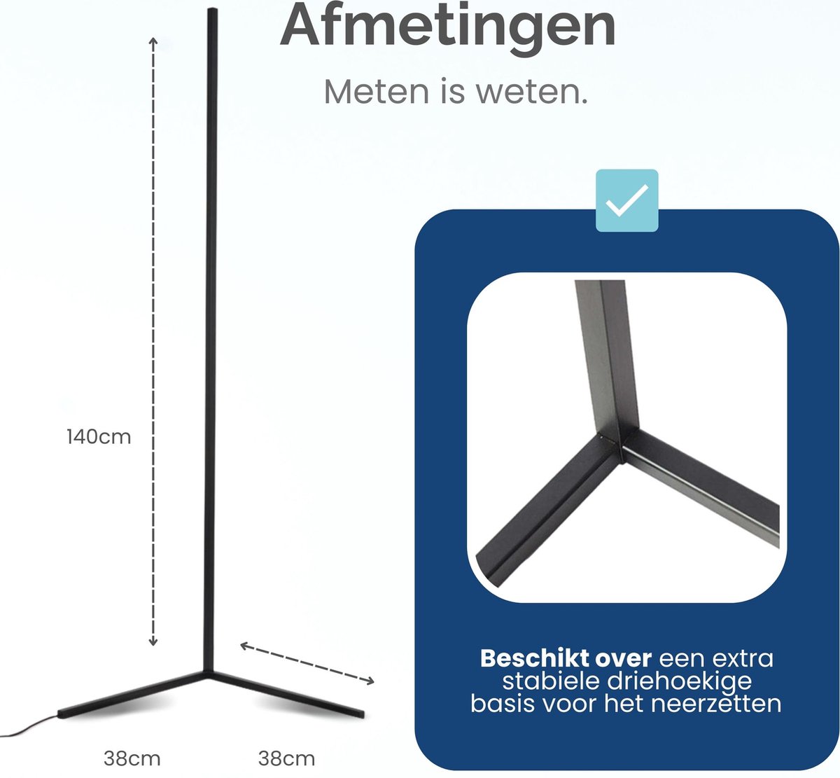 Gologi Slimme Vloerlamp LED - Hoeklamp thumbnail 2