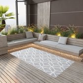 Bol.com vidaXL Buitenkleed 190x290 cm PP grijs aanbieding