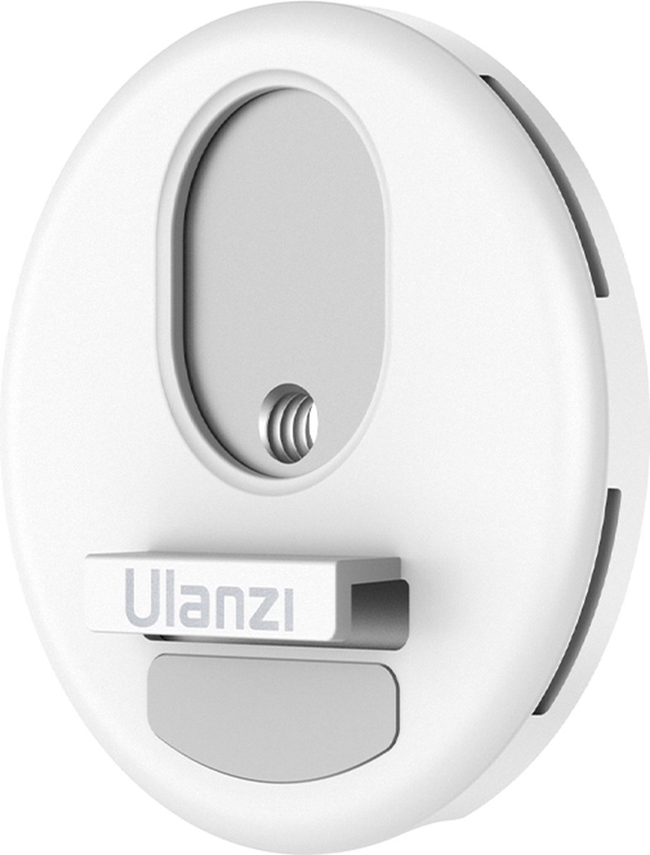 Ulanzi MK-01 MagSafe Continuity Camera Mount voor MacBook - Apple - 1/4 inch schroefaansluiting - Wit