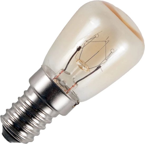 Ovenlampje E14 - 25W - 110lm - tot 300°C - helder | bol