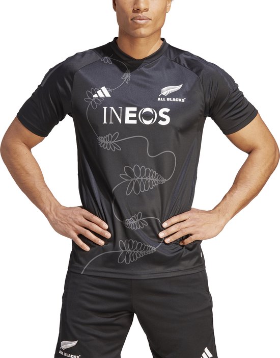 Adidas All Blacks Rugby Performance T-shirt Zwart - M | bol
