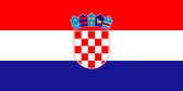 Kroatische Vlag 40x60cm