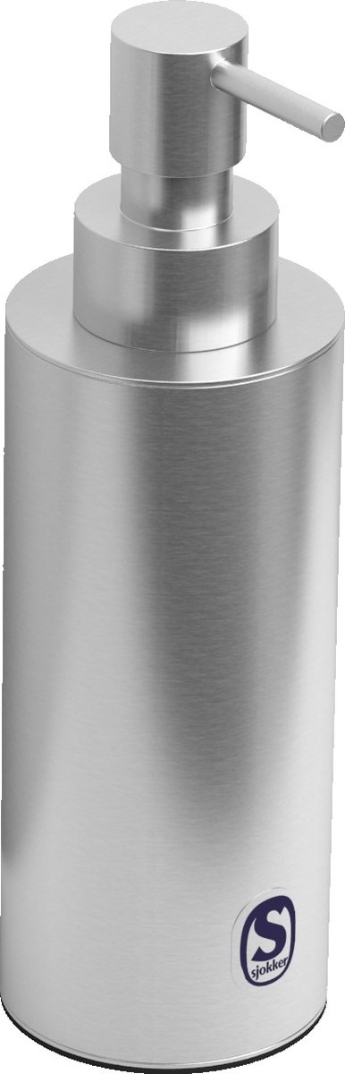 Clou Sjokker - Zeepdispenser - 200cc – Staand Model - RVS - Geborsteld