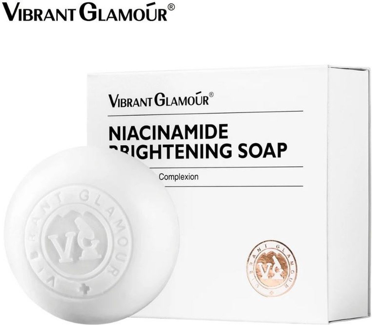 Goedkoopste VIBRANT GLAMOUR - Niacinamide Zeep Bar - Gezicht en Lichaam - Rijk aan Niacinamide - Vermindert donkere vlekken -pigmentvlekken Gezicht en Lichaam