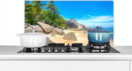 Achterwand voor keuken strand & zee kopen? Moderne keuken achterwand